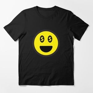 Greedy Smiley Face Tee